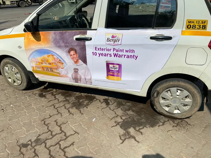 Berger Paints: Cab branding